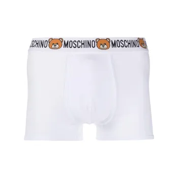 MOSCHINO Teddy Logo Print Boxers