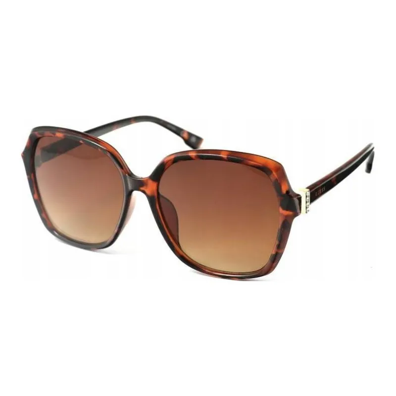GUESS Square Sunglasses Women's Tortoiseshell-0