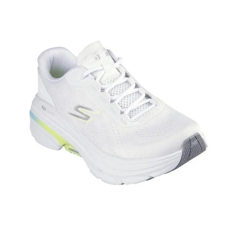 Skechers Max Cushioning Slip Resistant Low Top Casual Running Shoes Women's White-2