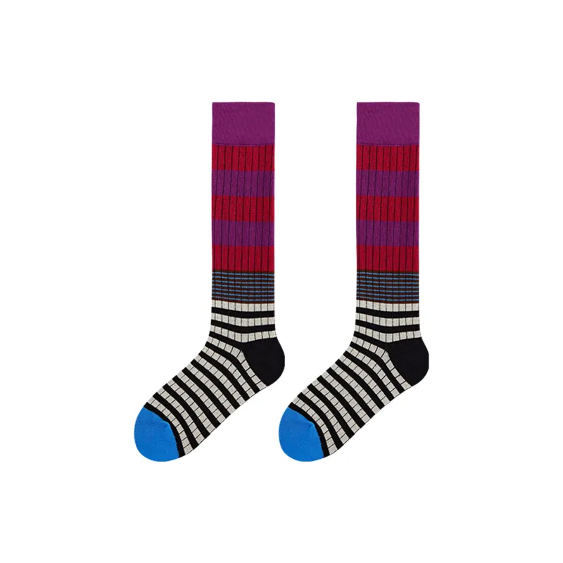 ALMOND ROCKS Unisex Knee high Socks-4
