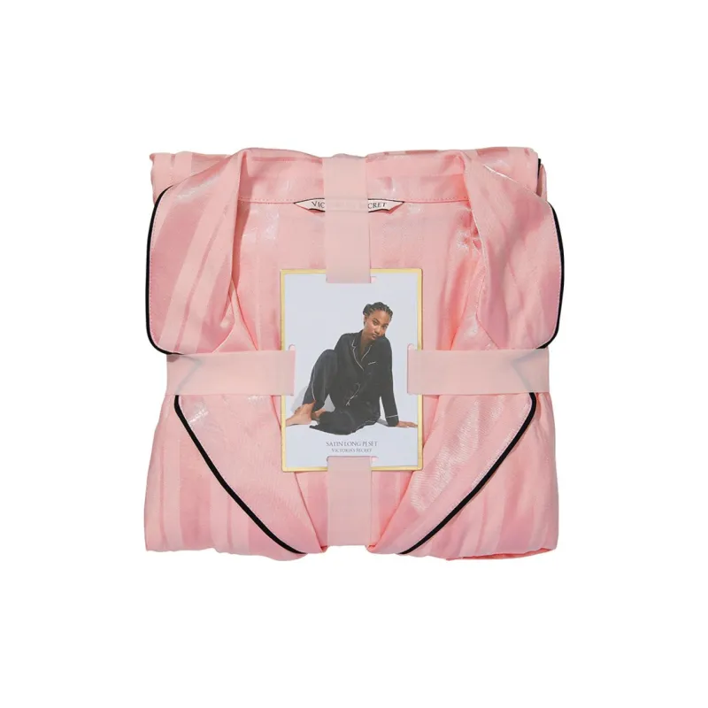 Victoria's Secret Pajama Set Women's Coral Pink-1