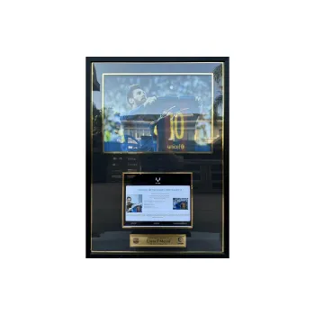 Huayitaojin Barça Classic Bernau Lens 16 Inches Photo Framed 35x50cm Men's Collectible Unisex