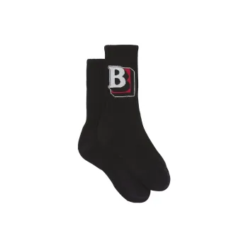 Burberry Logo Sport Sock 'Black'