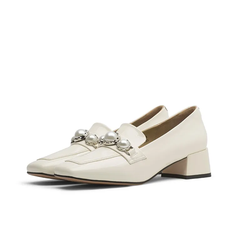 Coup De Foudre Loafers Women's Black/Ecru-6