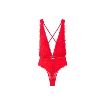 Victoria's Secret Bodysuits Women's Red