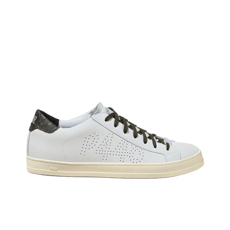 P448 John Carp Army Low-Top Skateboard Shoes Unisex Light Blue-1