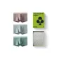 [Zero Carbon Silk Style]Pure Gray+Begonia Pink+Garden Green