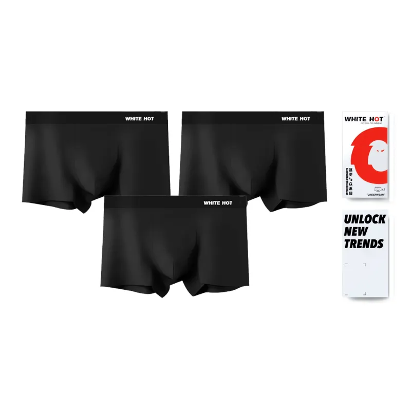 WHITE HOT Summer Underpants Men's Premium Box Set-6