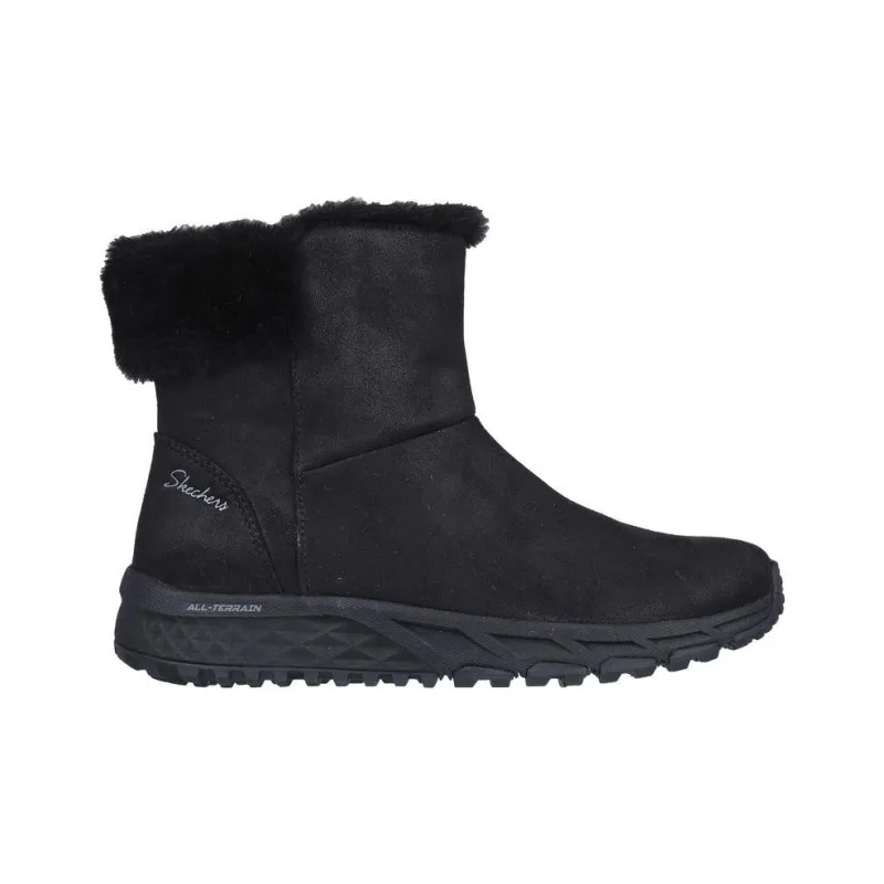 Skechers Escape Plan Ankle Boots Women's Black-1