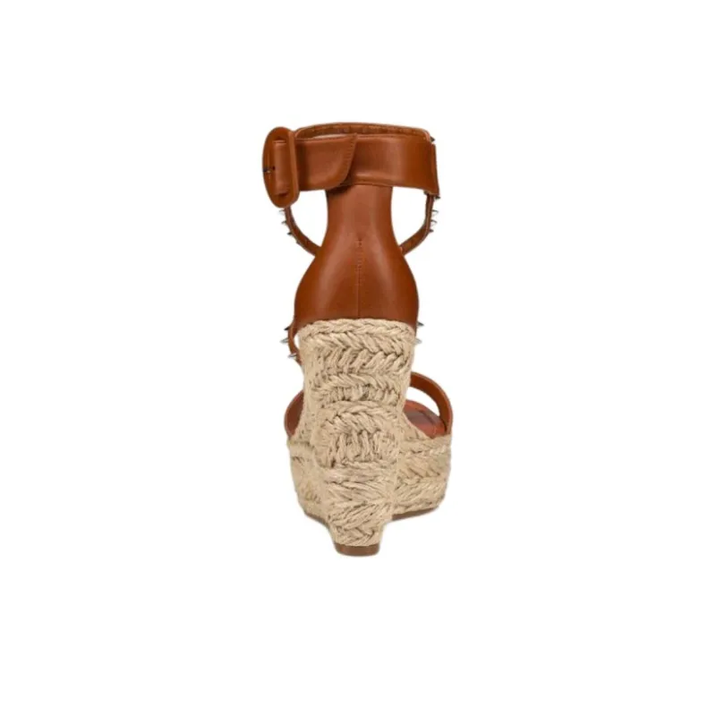 CL One Strap Sandals Women's Brown-4