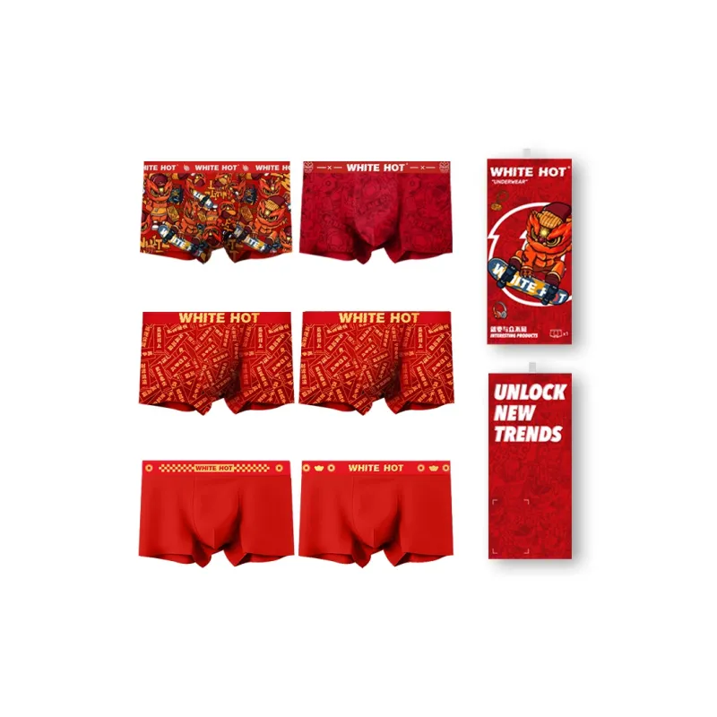 WHITE HOT Underpants Men's 214 Premium Box Recommendation-11