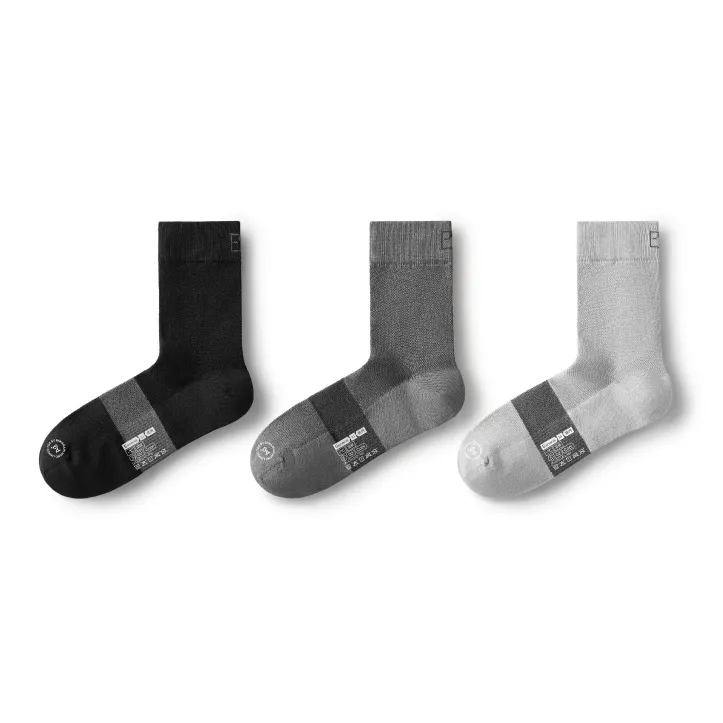 Bananain Mid Calf Socks Men's 3 Pack-2
