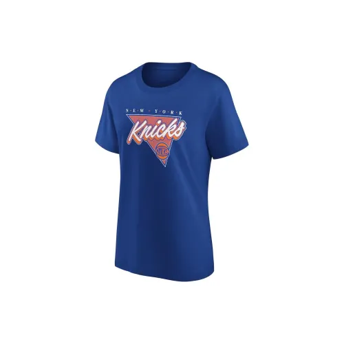 NBA New York Knicks T-Shirts Women's Blue