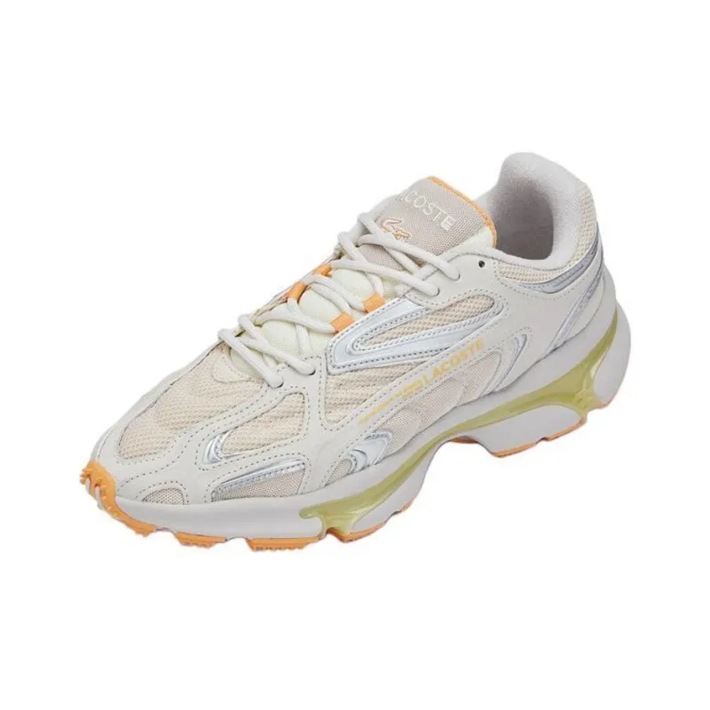 LACOSTE Slip Resistant Low Top Casual Shoes Men's Light Orange-2