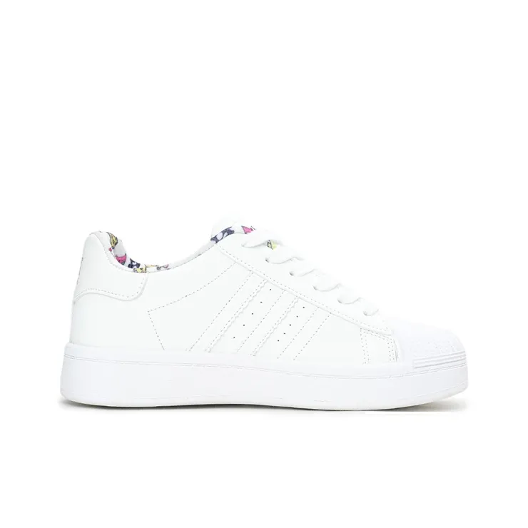 Humanism 1986 Thermal Lightweight Height Increasing Low Top Skateboard Shoes Women's Ecru-1