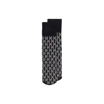 GUCCI Gg Embroidered Crystal Socks 'Black'