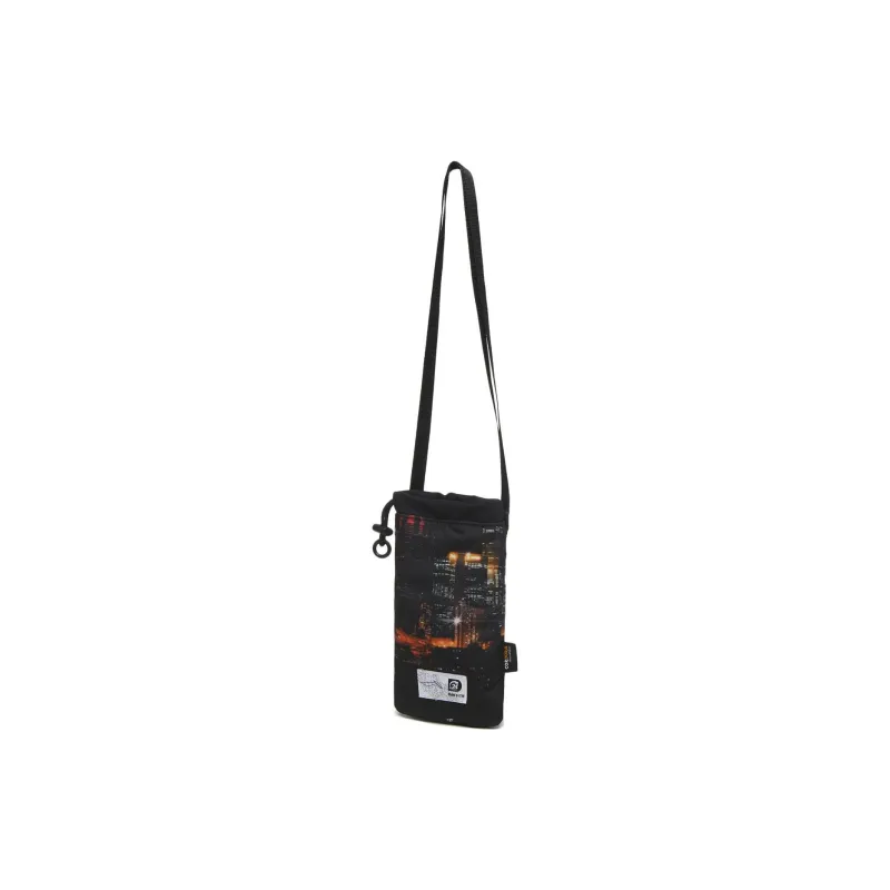LiNing Polyester Shoulder Bag, Crossbody Bag Unisex Black-1