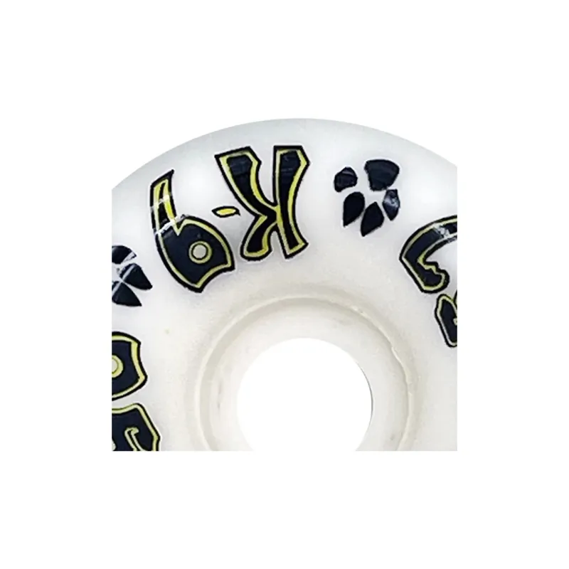 DOGTOWN Skateboard Wheels Land Surfboards 57mm X 95a-White-4