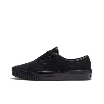 Vans Authentic Anti Slip Wear Resistant Low Top Skateboard Shoes Unisex Black