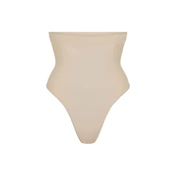 SKIMS SEAMLESS SCULPT HIGH-WAISTED THONG Underpants Women's SAND/Sand