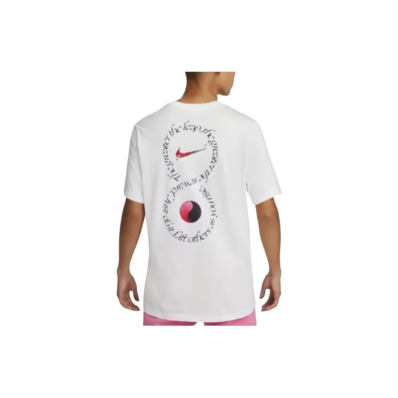 Nike T Shirts Men White-1
