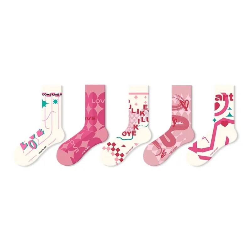 JKN Unisex Mid Calf Socks-13