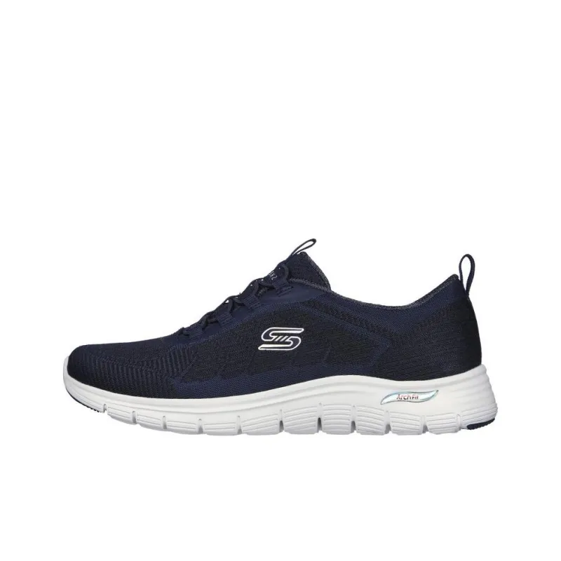 Skechers ARCH FIT VISTA Breathable Anti-Slip And Wear-Resistant Low-Top Casual Shoes Women's Blue-0