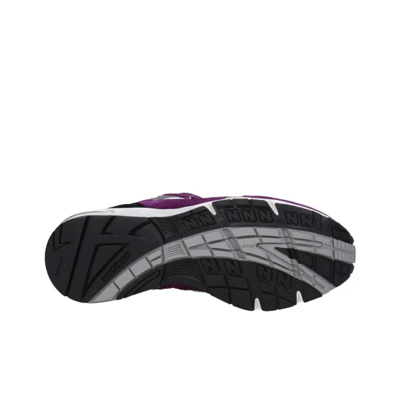 New Balance NB 991 Anti Slip Wear Resistant Low Top Casual Shoes Women's Purple-5