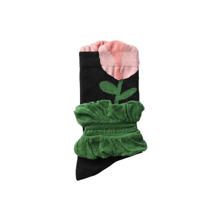 Primeet Women's Mid-Calf Socks-3