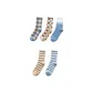 5 Pack (Blue Base Square+Khaki Base Square+White Blue+Khaki Stripes+Blue Stripes Pattern)