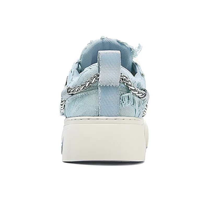 Q AND Coverage Slip Resistant Cushioning Abrasion Resistant Height Increasing Low Top Skateboard Shoes Unisex-5