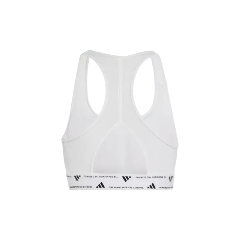 Adidas POWER REACT Bra Women's White-1