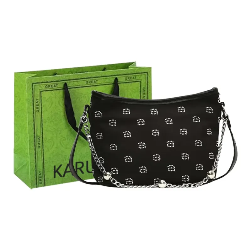 KARUISHA Denim Shoulder Bag Women's-2