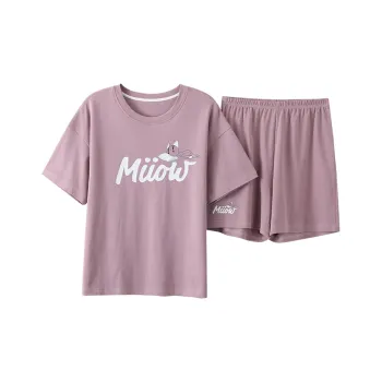 MIIOW Cool One Summer Series Pajama Set Women's Light Purple
