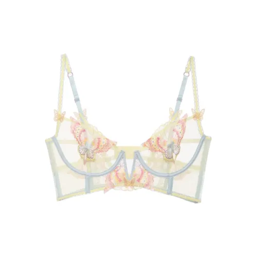 Victoria's Secret Pastel Papillon Longline Bra Bra Women's Multicolor