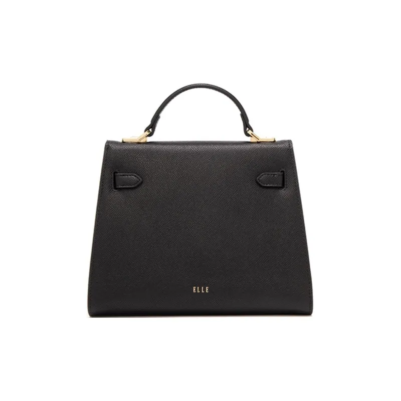 ELLE Leather Crossbody Bag Medium Size Women's White-10