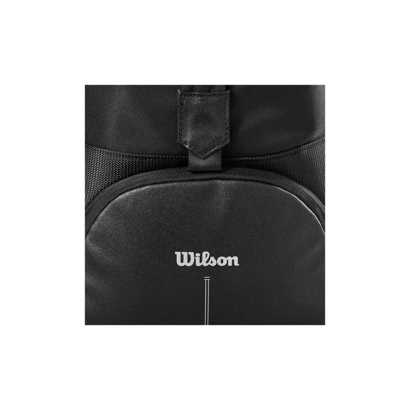 Wilson RF 01 Series Tennis Racket Bags Polyester PU Sports Scenario Unisex Holds 6 Rackets Black-6