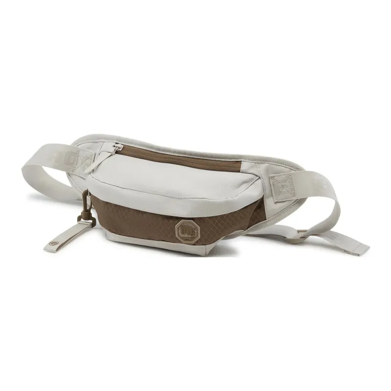 LiNing BadFive Collection Basketball Collection Polyester Waist Bag Chest Bag Regular Unisex Oat Gray & Brown & Brown-1