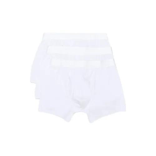 OFF-WHITE Men's FW21 Logo Boxer Briefs 3 Packs White