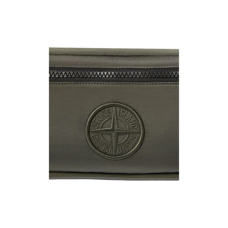 STONE ISLAND Nylon Handbags Clutches Men's Musk Green-3
