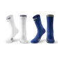 [2 Pack]White+Dark Blue