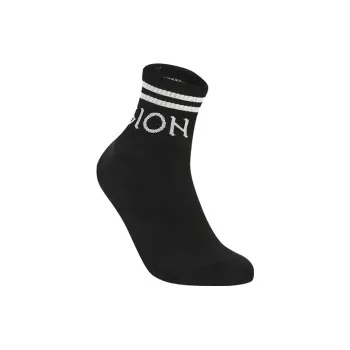 FILA FUSION Mid Calf Socks Unisex 1 Pack Pitch Black