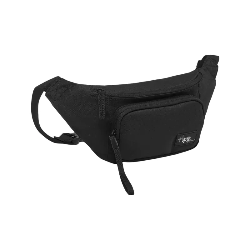 LiNing Chinese Culture Series Polyester Sling Bag Unisex Black-2