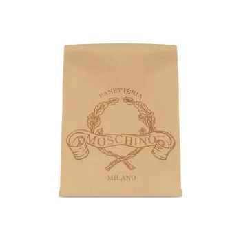MOSCHINO Paper-Based Clutch Regular Women's Sandy Beige