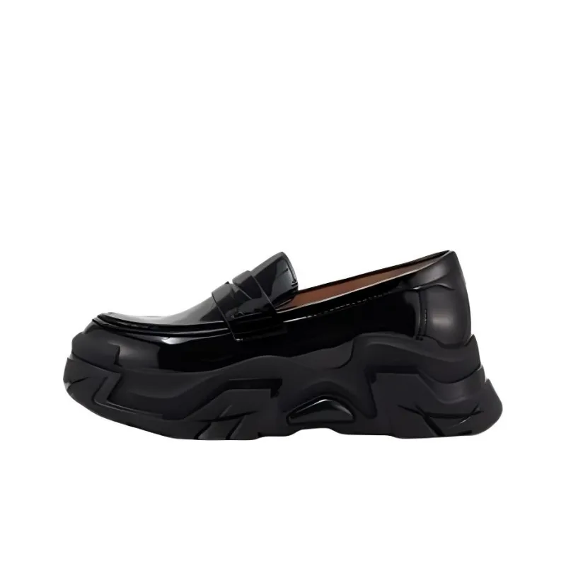 Teenie Weenie Loafers Women's Black/Silver-0