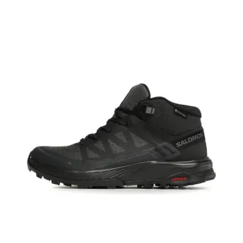 SALOMON Outrise Anti Slip Wear Resistant Mid Top Trekking Shoes Women's Black