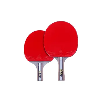 PEAK Ping Pong Paddles Unisex All Wood Gray/Red