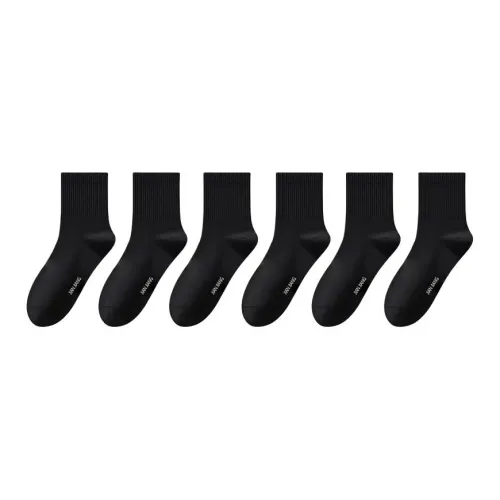 Master Mid Calf Socks Men's 6 Pack