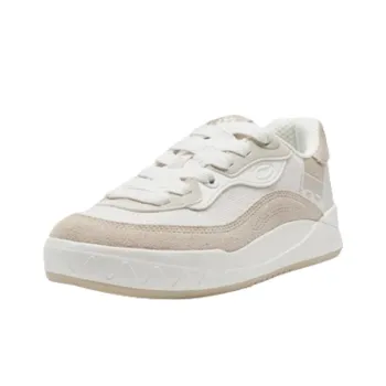 XTEP Kailang Wear resistant And Lightweight Low Top Skateboard Shoes Women's Beige Brown
