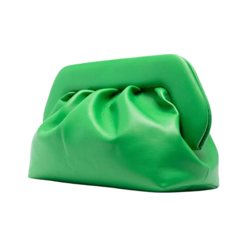 Themoirè Bios Gathered Clutch Bag-1